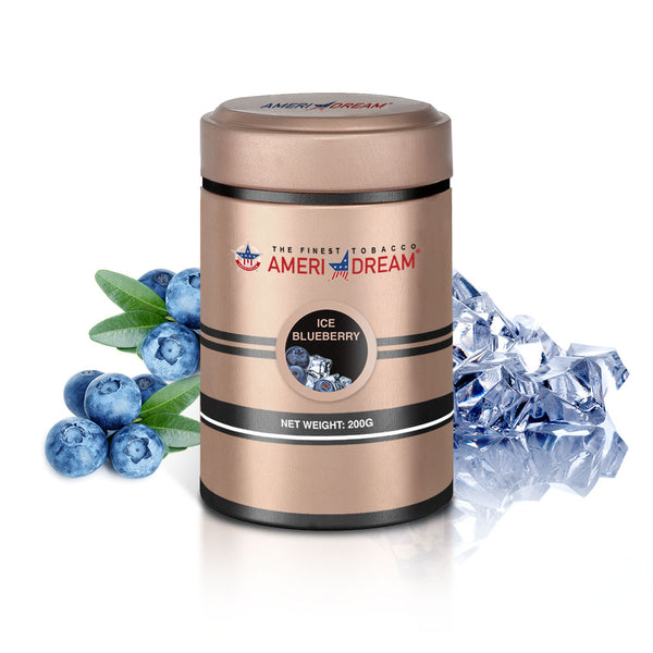 Ameridream Ice Blueberry Flavor Hookah Shisha Molasses Tobacco